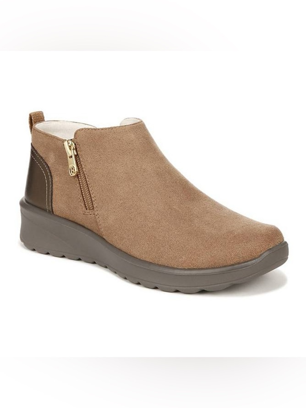 ♥️♥️ Life Stride BZees Women's Greta Toffee Slip-ons Ankle Boot